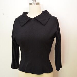 RARE 1960s Vintage Handmade Wool Sweater